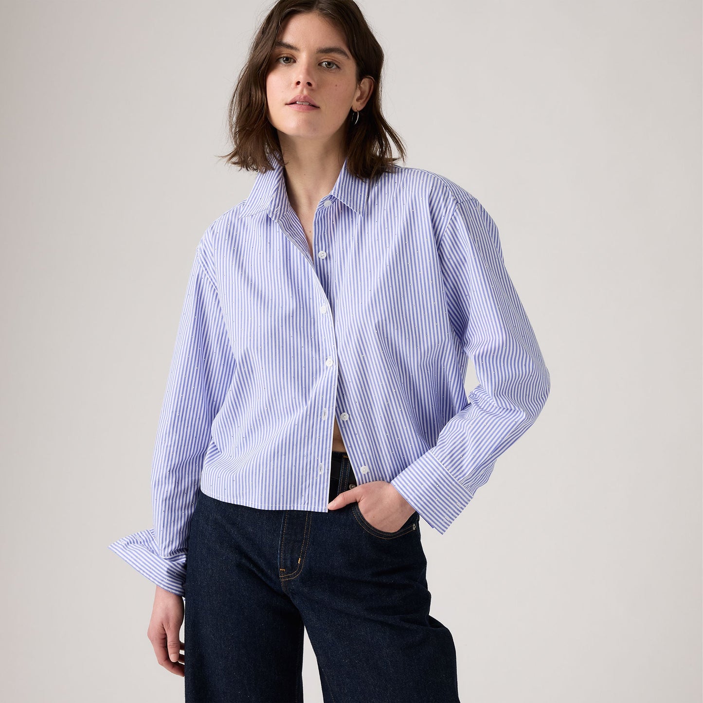 Levi's® Women's Cropped Harlie Shirt