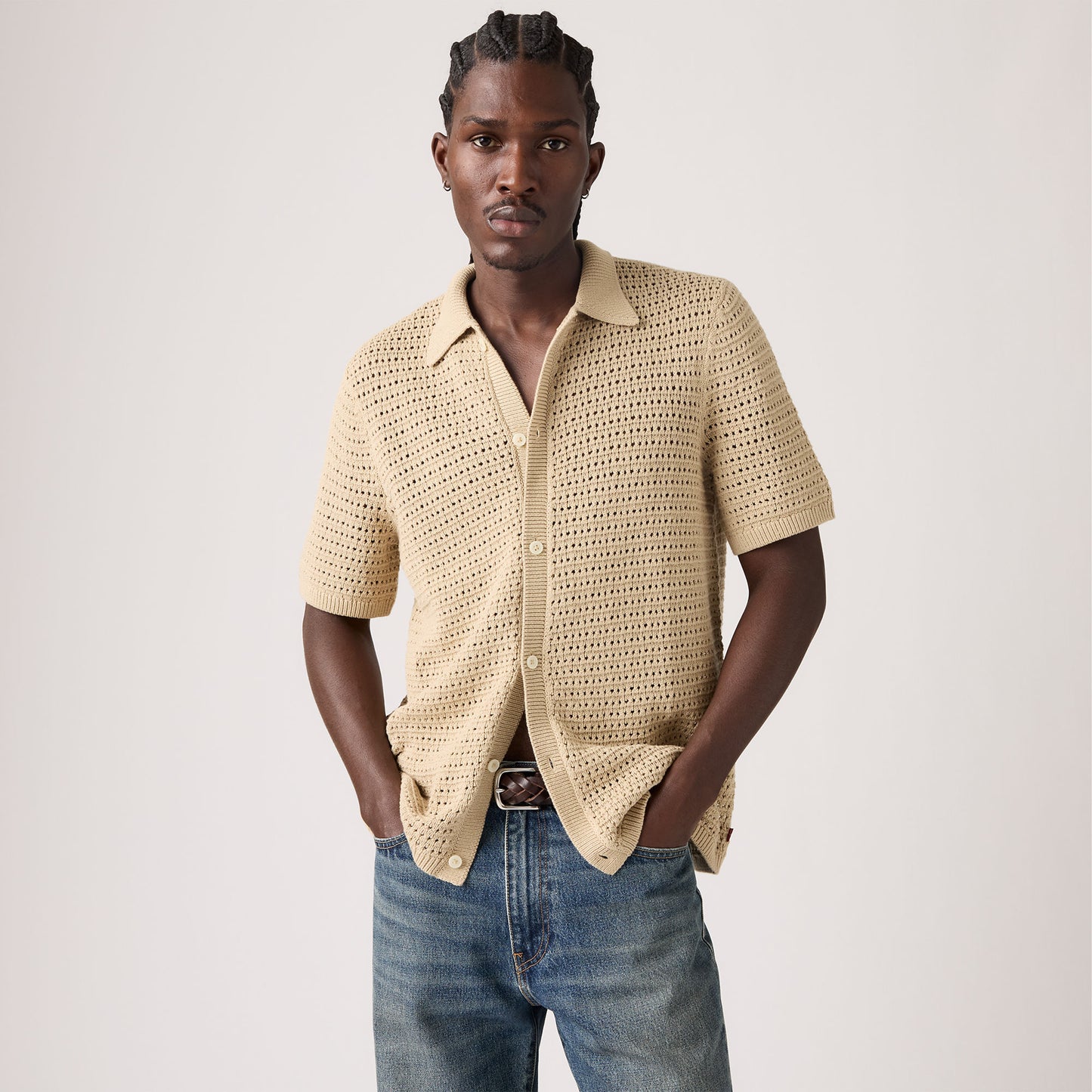 Levi's® Men's Sweater Knit Shirt