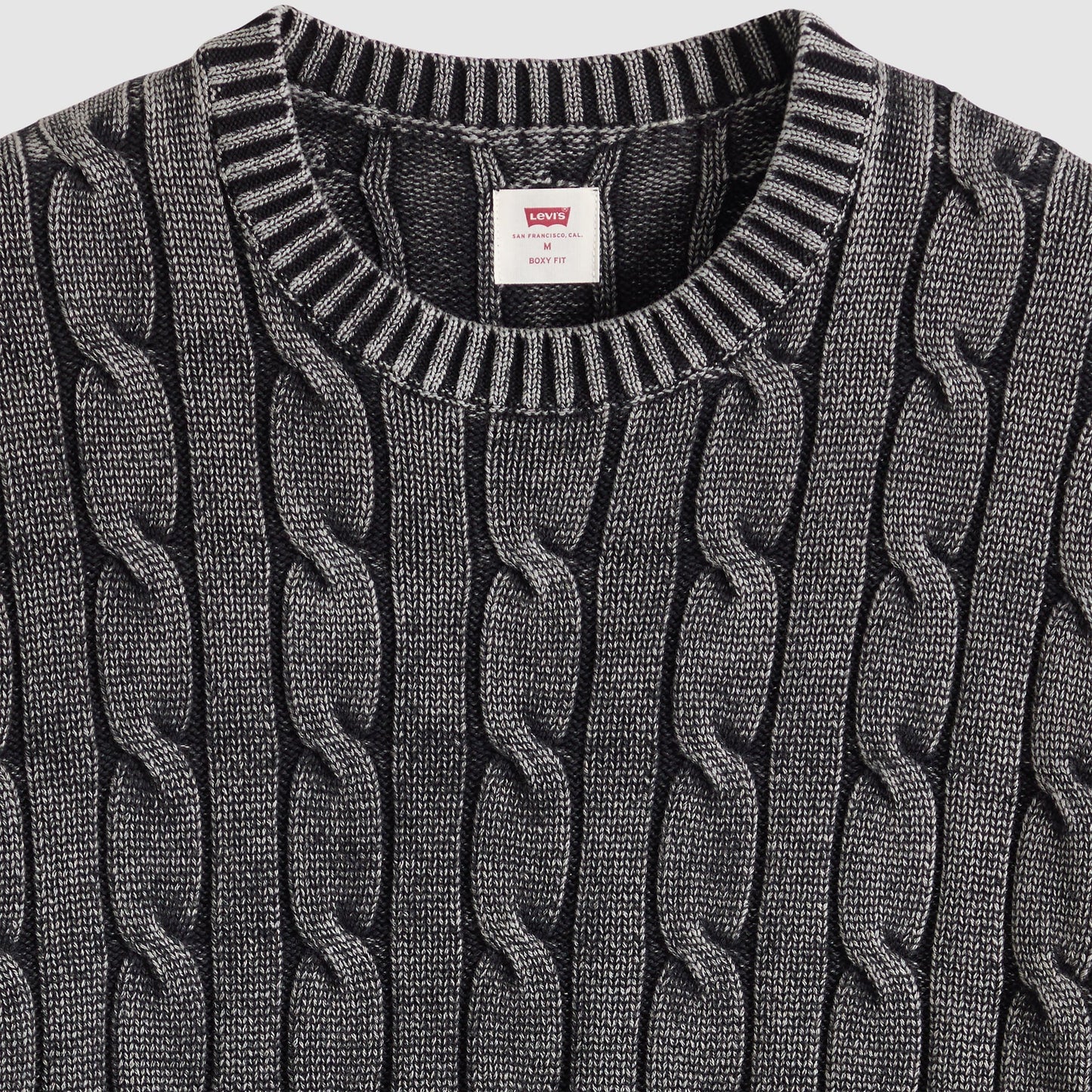 Levi's® Men's Carmel Cable Crew Sweater