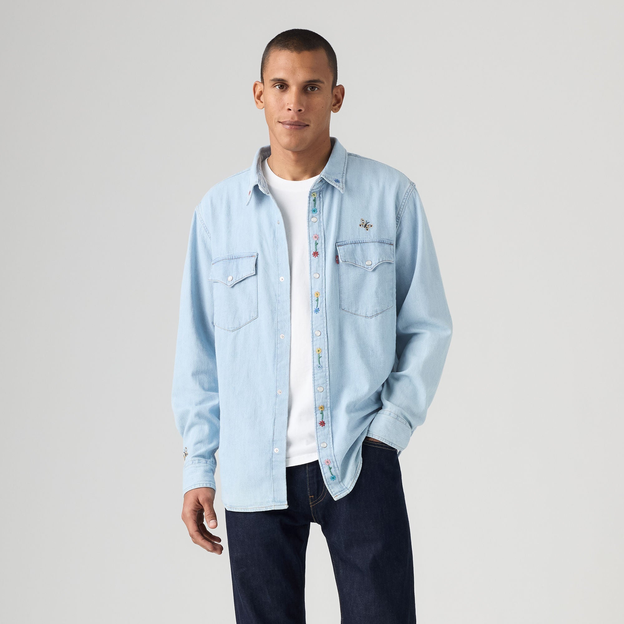 Levi's® Men's Relaxed Fit Western Shirt | Levi's ID