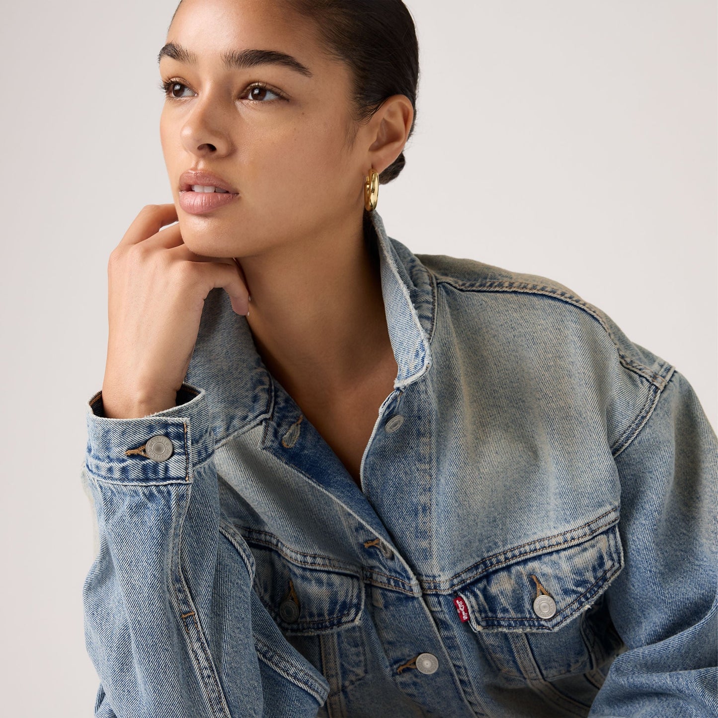 Levi's® Women's Cropped '90s Trucker Jacket