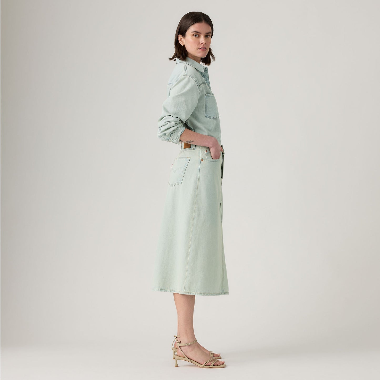 Levi's® Women's High-Rise A-Line Decon Skirt