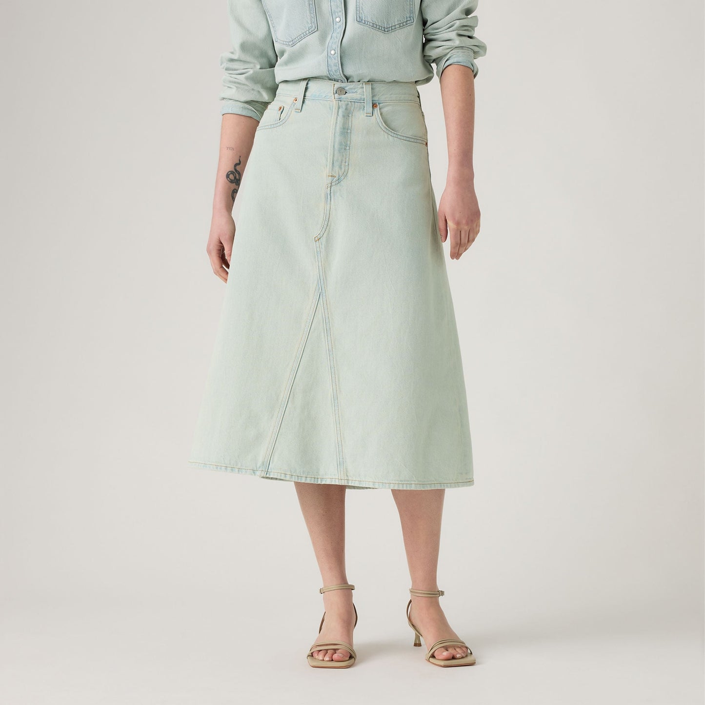 Levi's® Women's High-Rise A-Line Decon Skirt