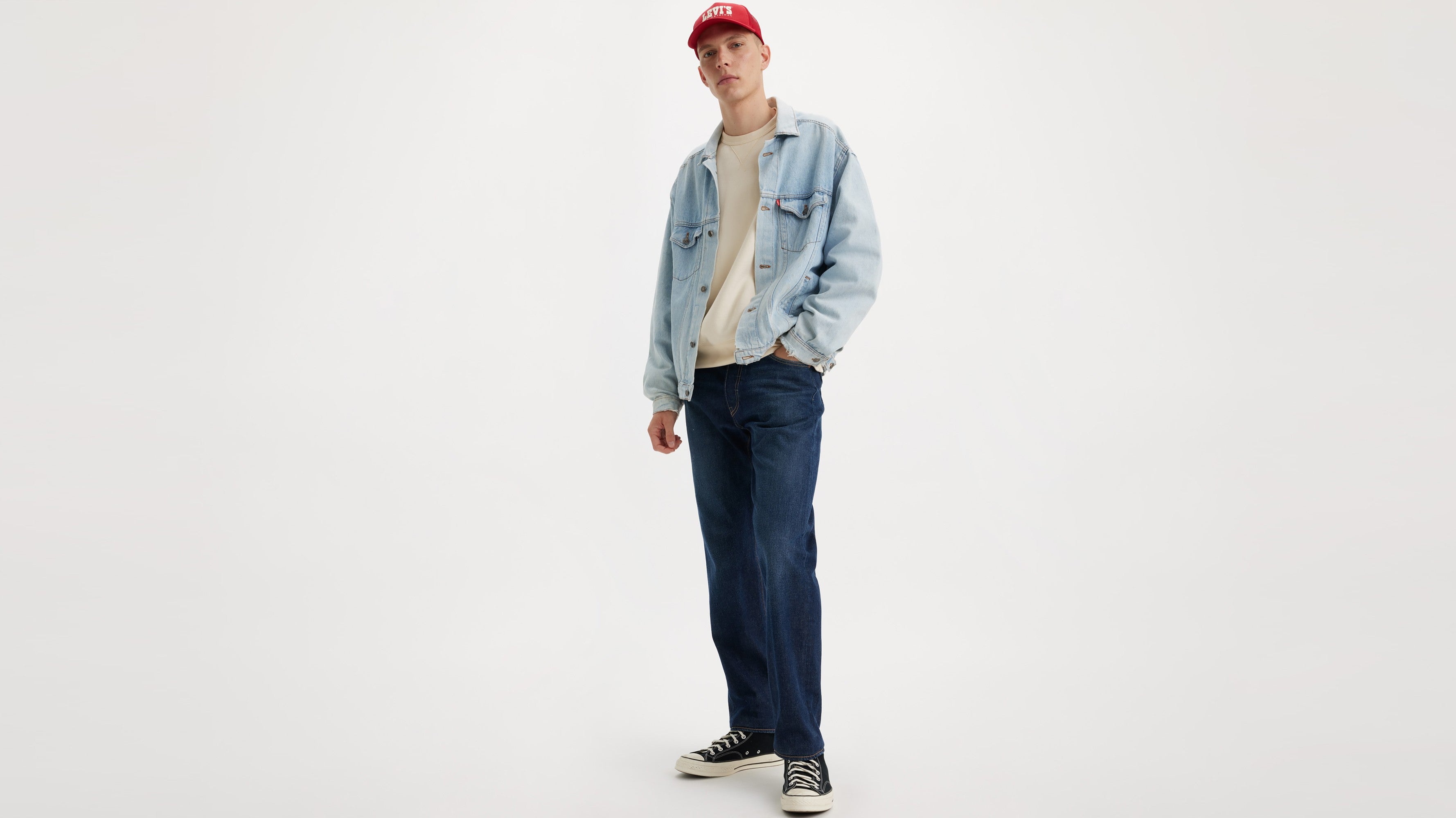 Levi's® Men's 501® Slim Taper Jeans Runaway Train Levi's ID