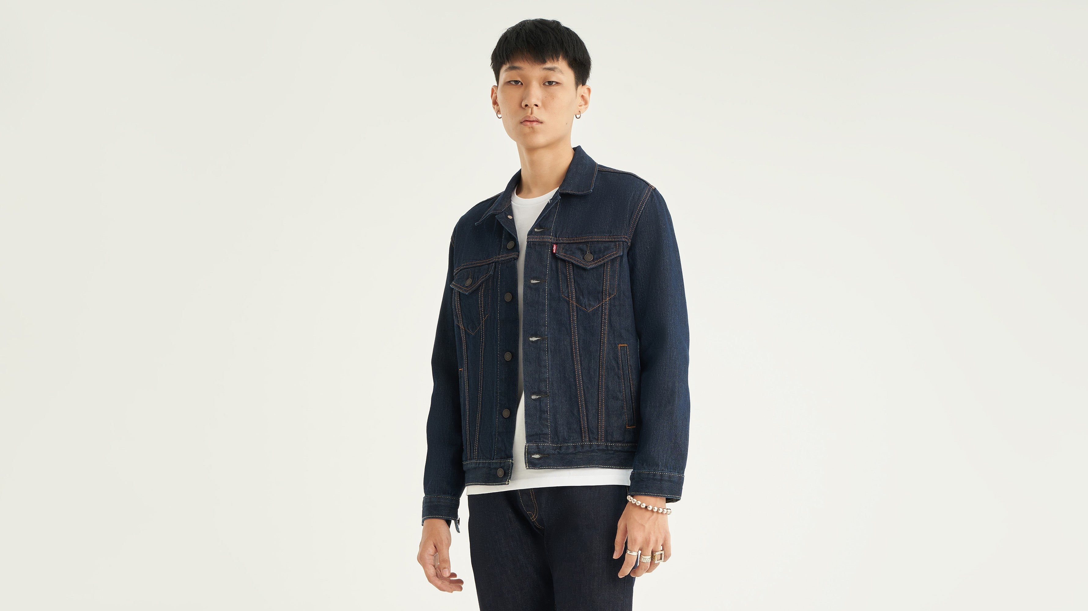 Levi's® Men's Trucker Jacket Rinse Trucker Levi's ID