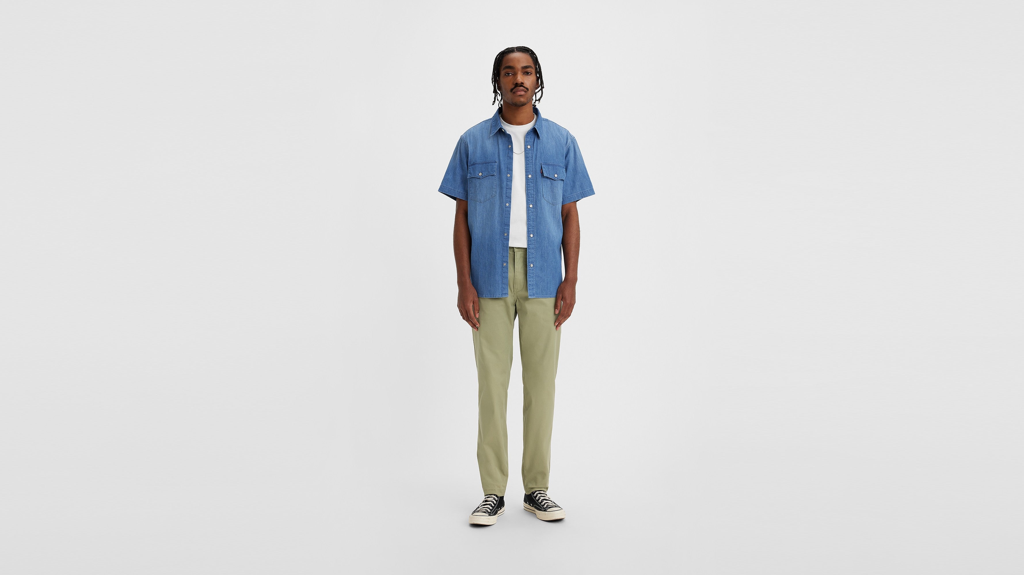 levis dress pants Levi's Men's Workwear Utility Fit Jeans A relaxed take on the classic chino Versatile fit with a straight leg Two front pockets for a classic style With a hidden zip pocket inside the right hand pocket Finished with two back flap pockets Made with non Men's Pants | Levi's US
