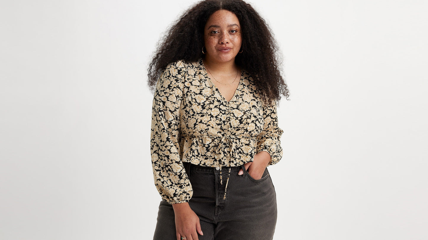 Levi's® Women's Long-Sleeve Lisa Blouse