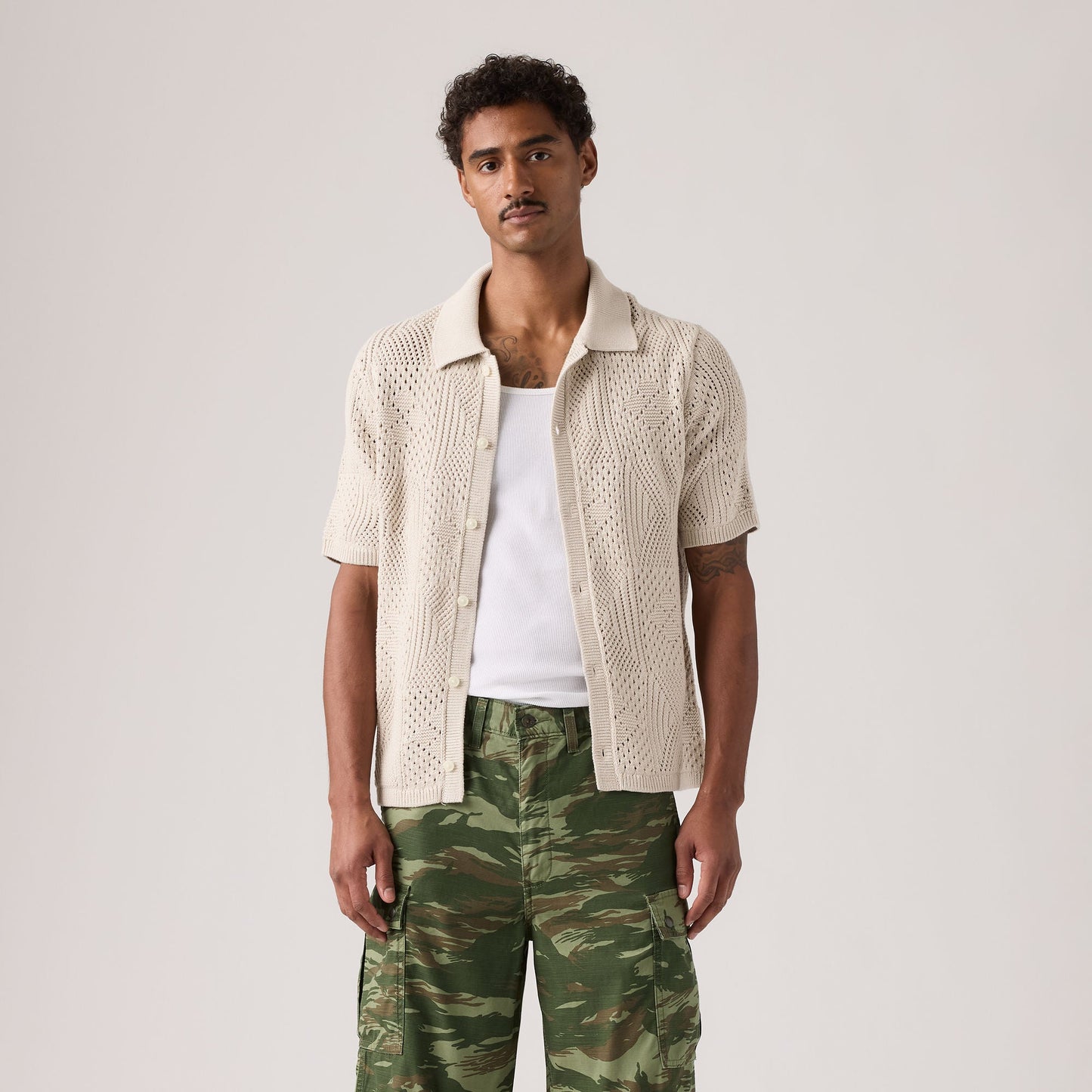 Levi's® Men's Sweater Camp Shirt