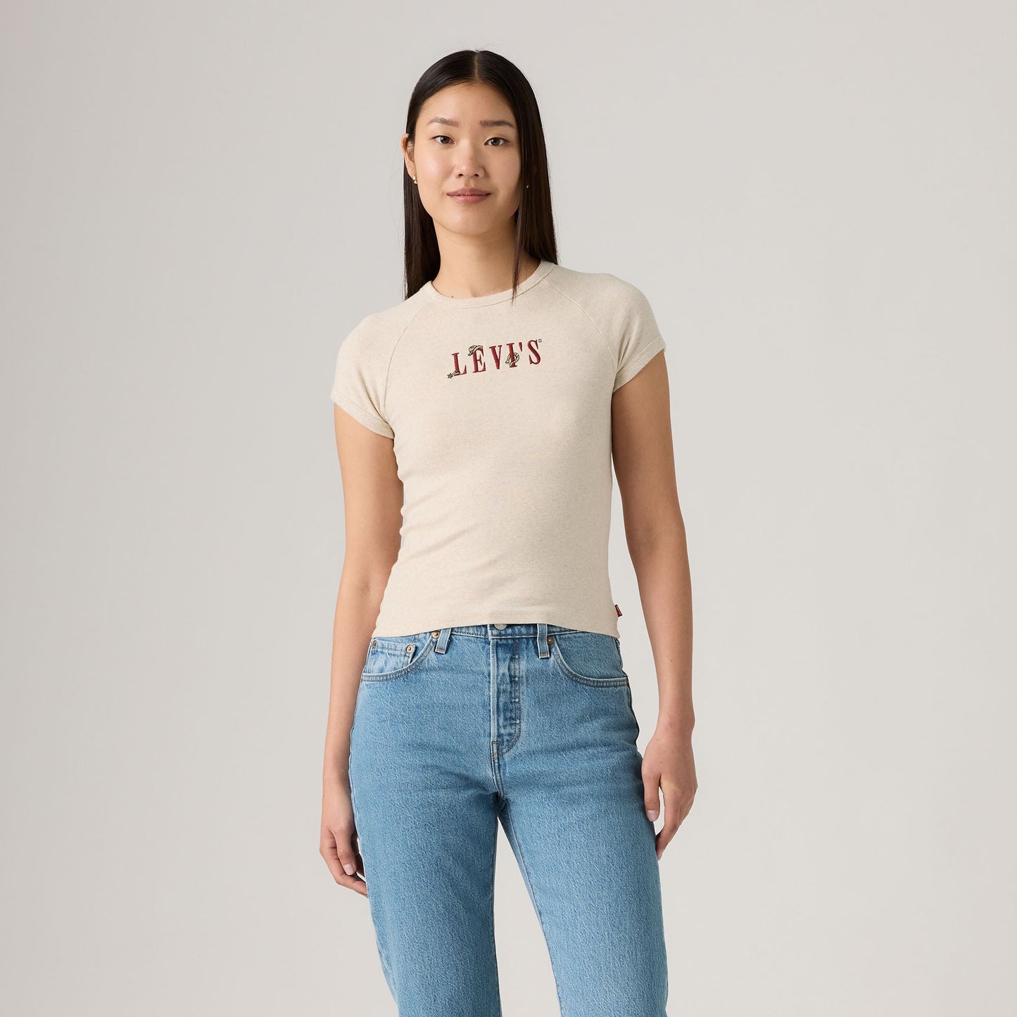 Levi's® Women's Graphic Riley Raglan Tee