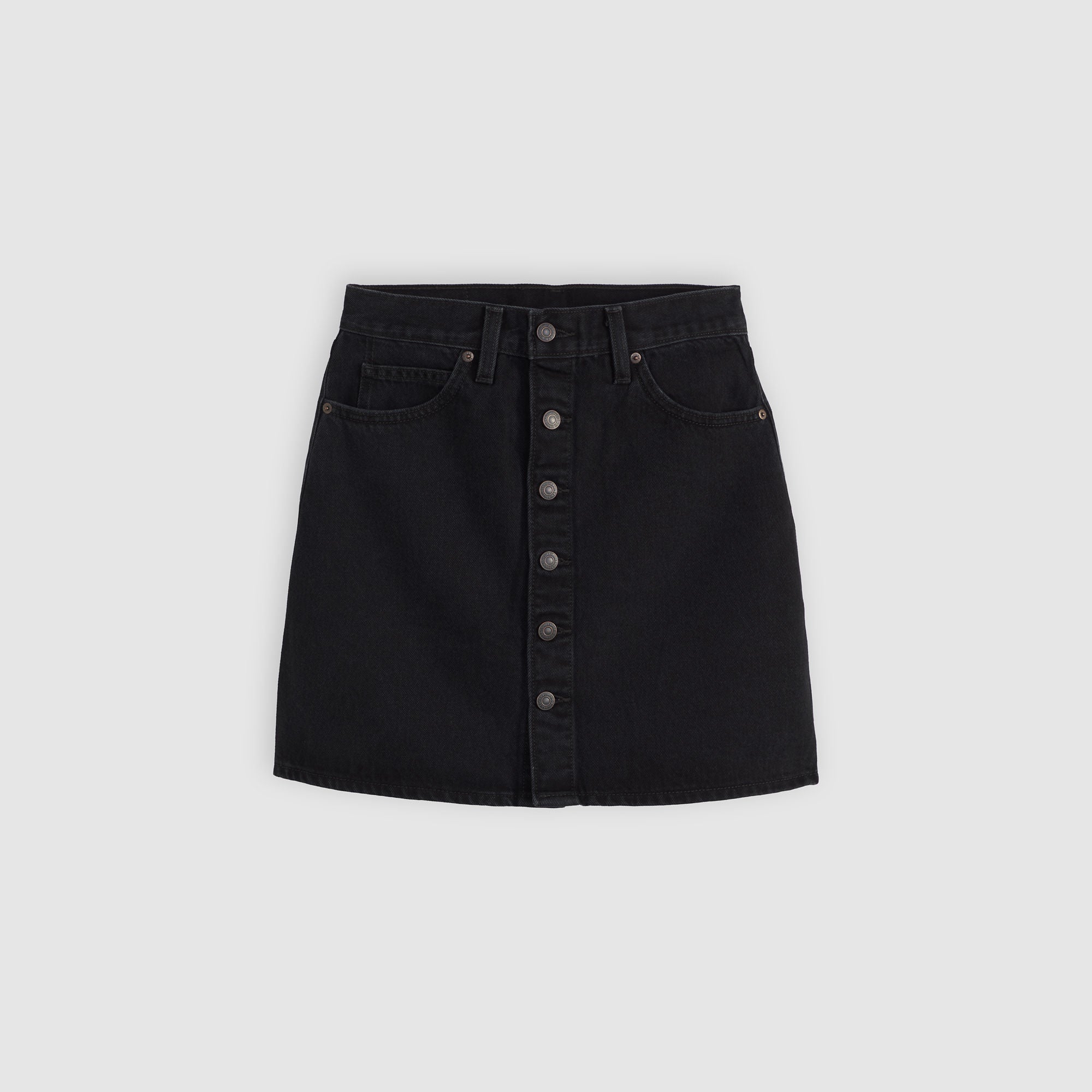 Levi's® Women's Retro Button Front Skirt Blacks Levi's ID