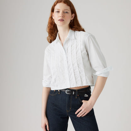 Levi's® Women's Cropped Harlie Tuxedo Shirt