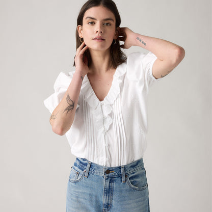 Levi's® Women's Giselle Ruffle Blouse