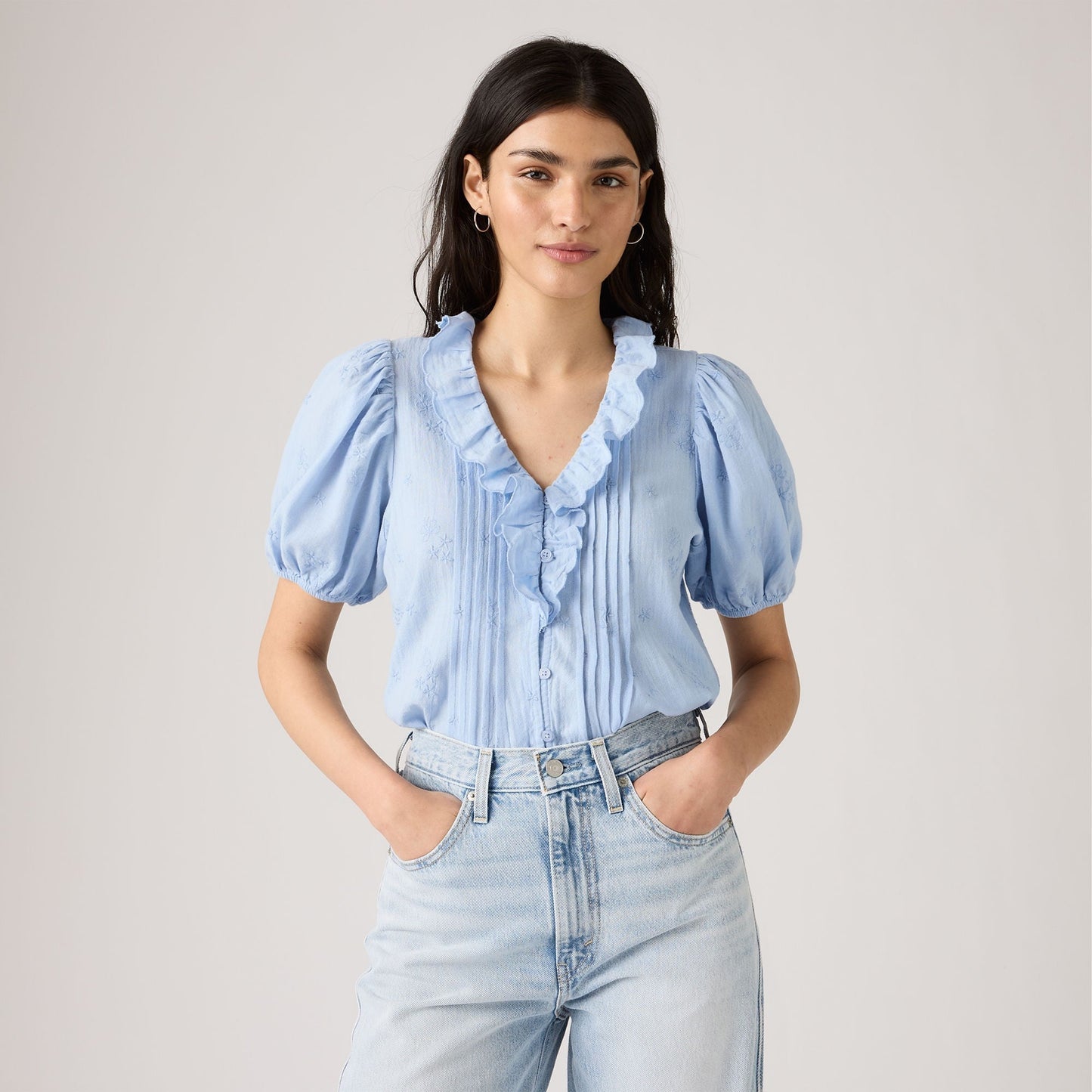 Levi's® Women's Giselle Ruffle Blouse
