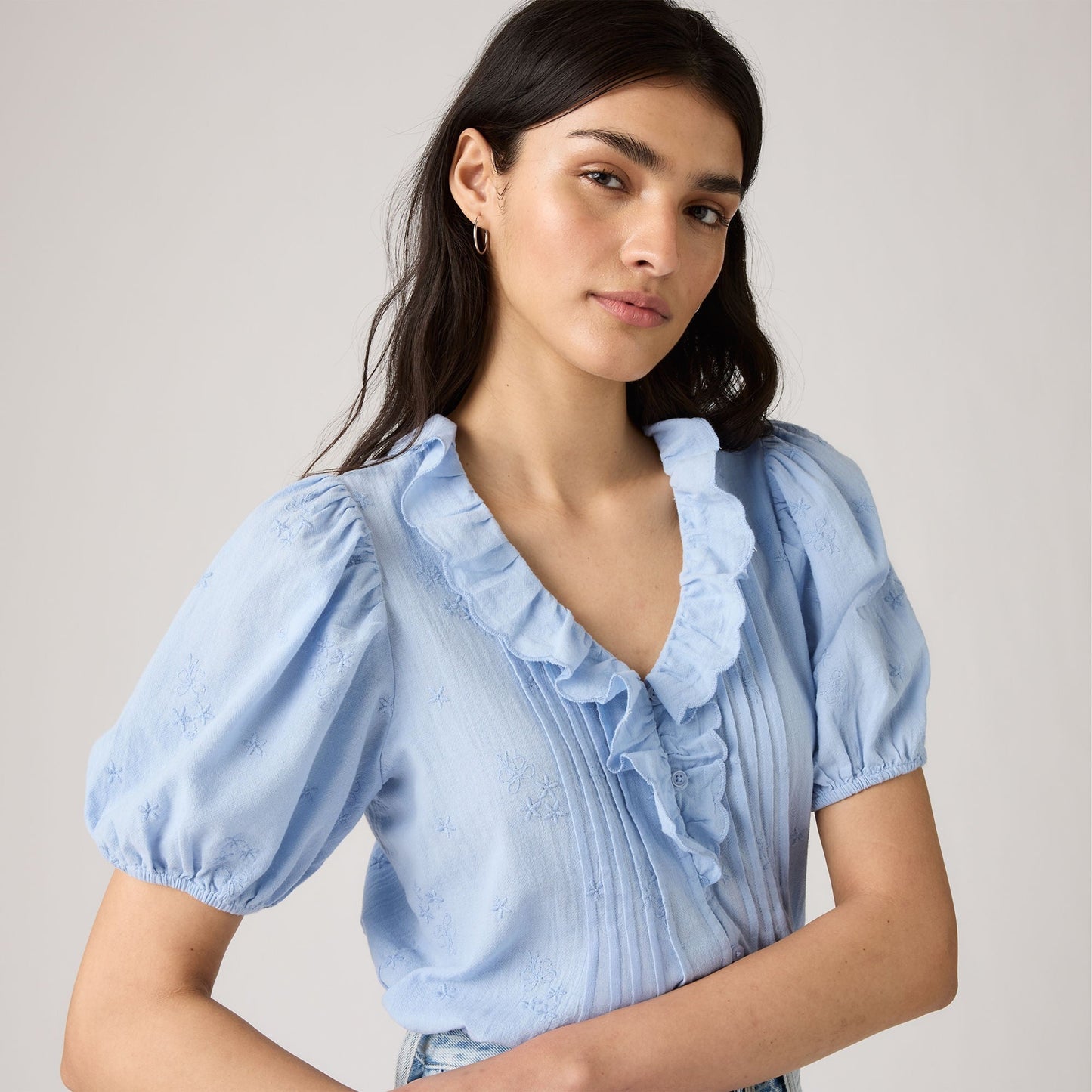 Levi's® Women's Giselle Ruffle Blouse