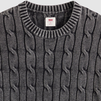 Levi's® Men's Carmel Cable Crew Sweater