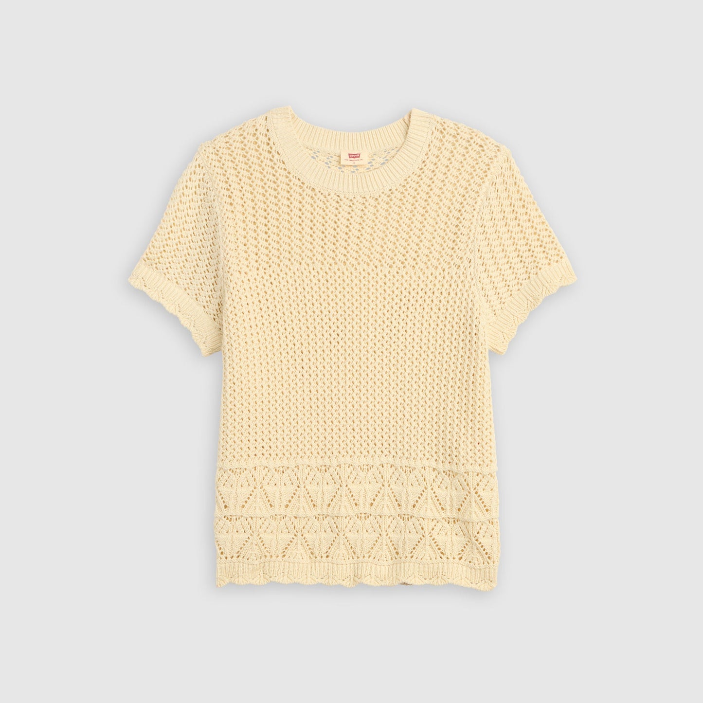 Levi's® Women's Isabelle Crochet Short-Sleeve Sweater