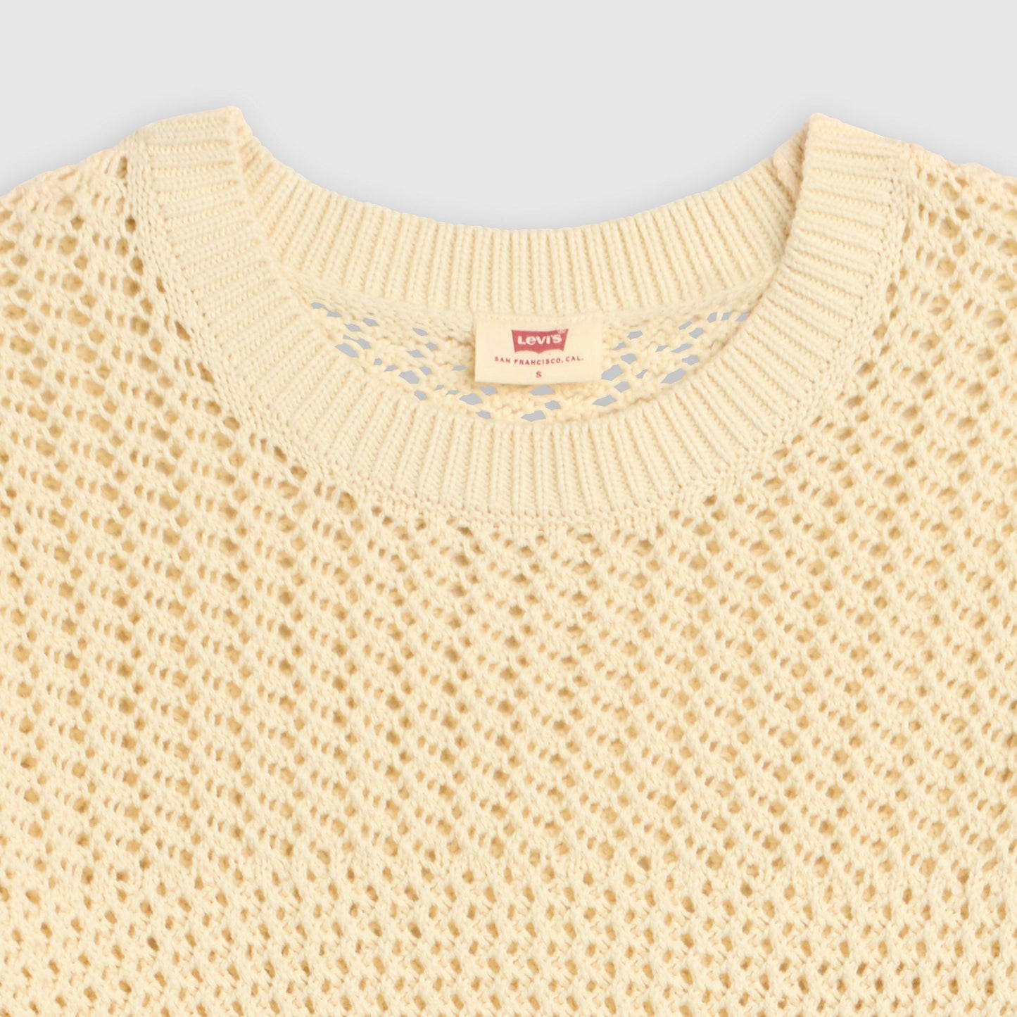Levi's® Women's Isabelle Crochet Short-Sleeve Sweater