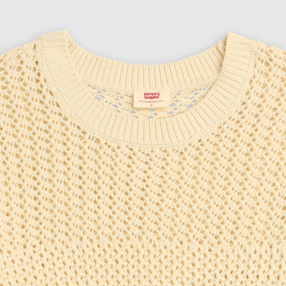 Levi's® Women's Isabelle Crochet Short-Sleeve Sweater