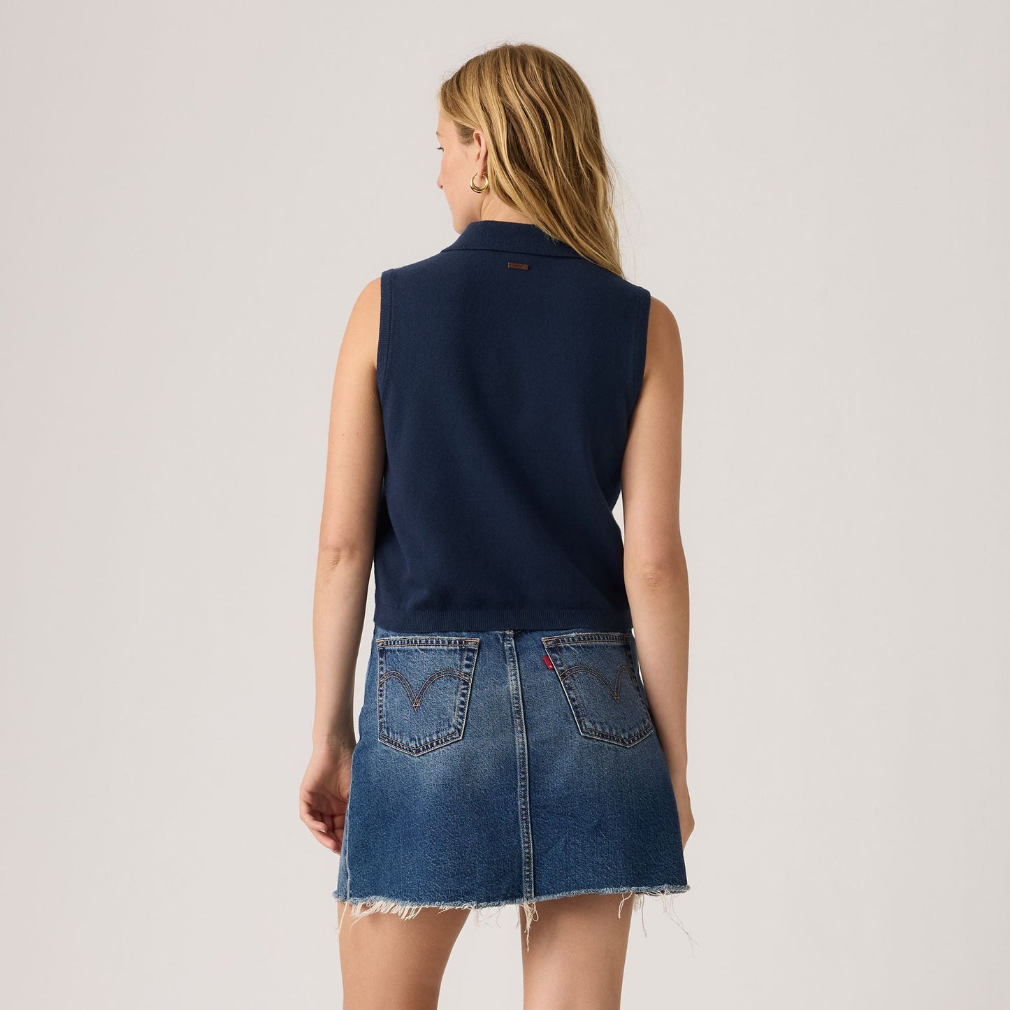 Levi's® Women's Supersoft Mini Ruffle Vest Top