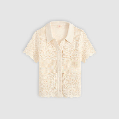 Levi's® Women's Susanna Floral Crochet Shirt