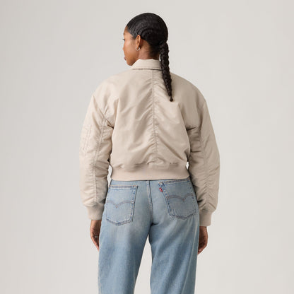 Levi's® Women's Bowie Cropped Bomber Jacket