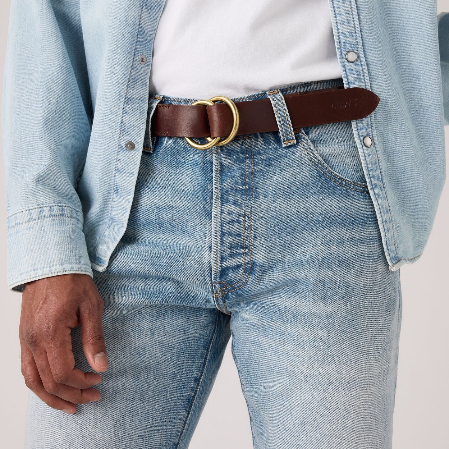 Levi's® Men's Camden Ring Belt