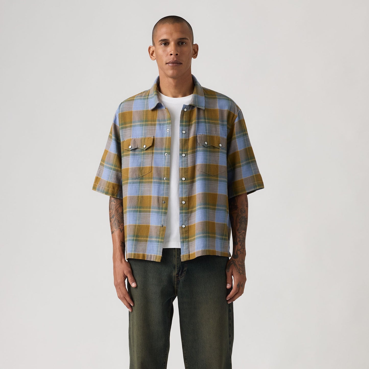 Levi's® Men's Short-Sleeve Boxy Western Shirt