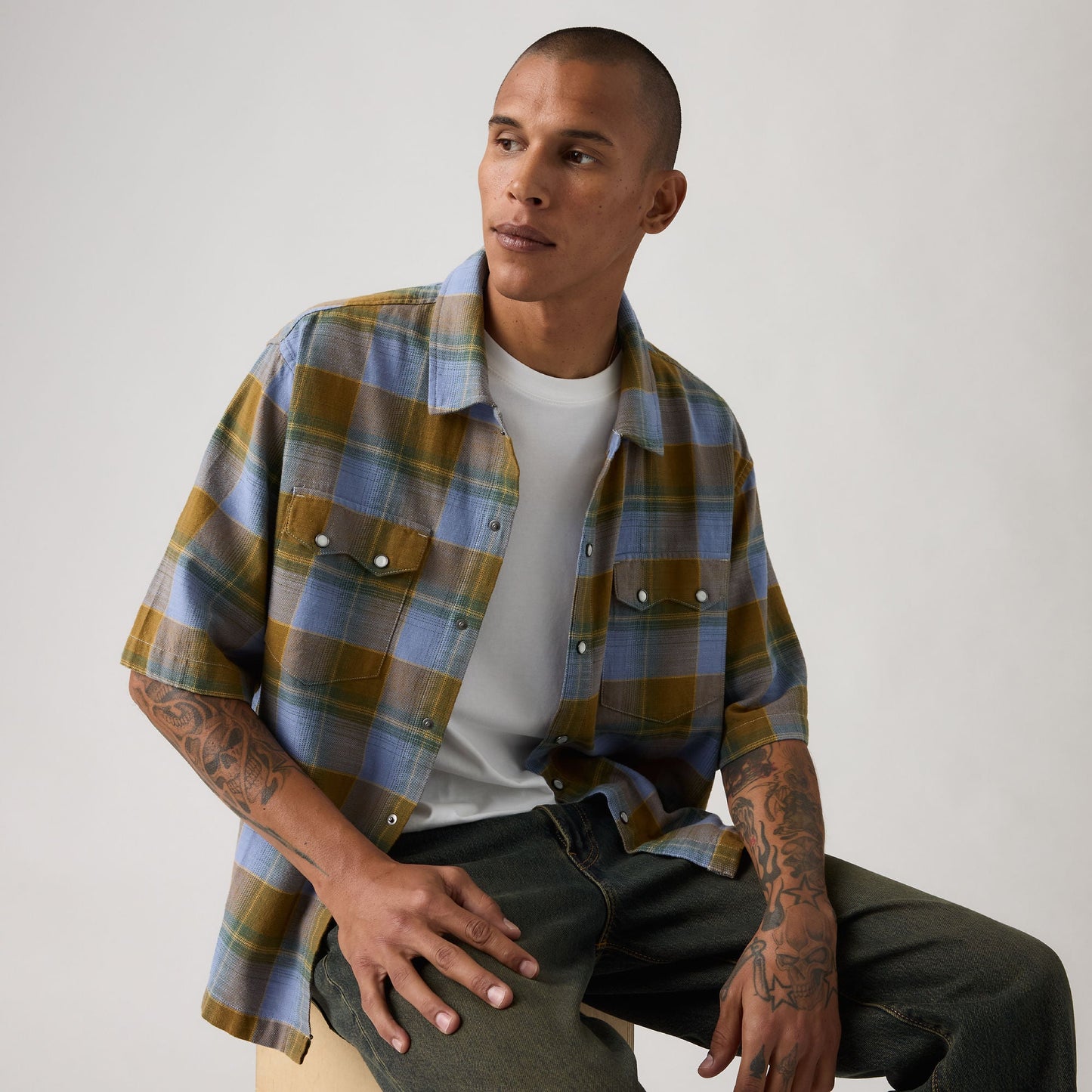 Levi's® Men's Short-Sleeve Boxy Western Shirt