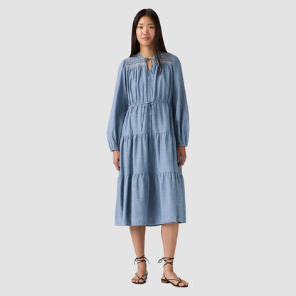 Levi's® Women's Seren Long-Sleeve Midi Dress