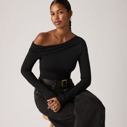 Levi's® Women's Clara Off Shoulder Long-Sleeve Top