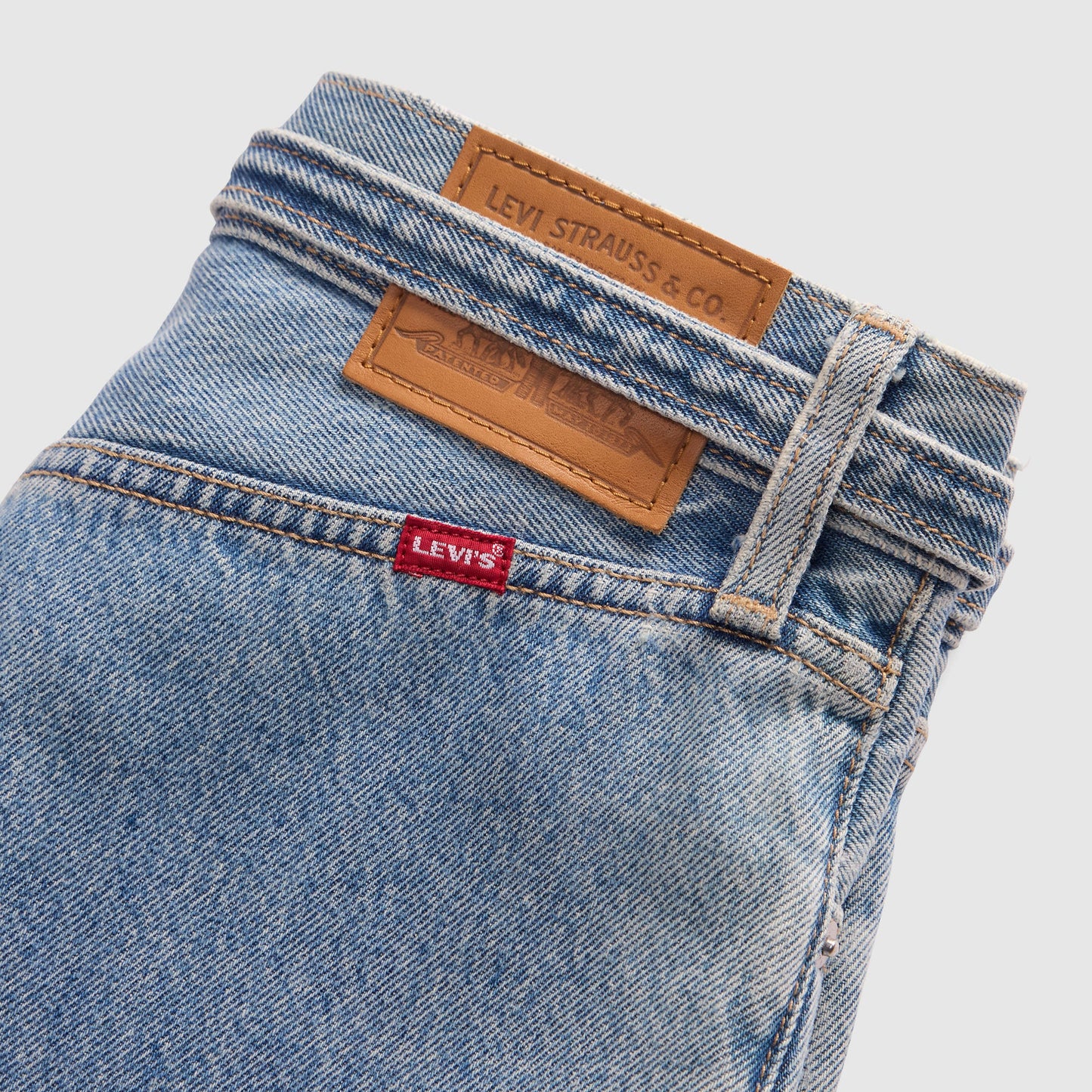 Levi's® Women's Ribcage Wide-Leg Belted Jeans