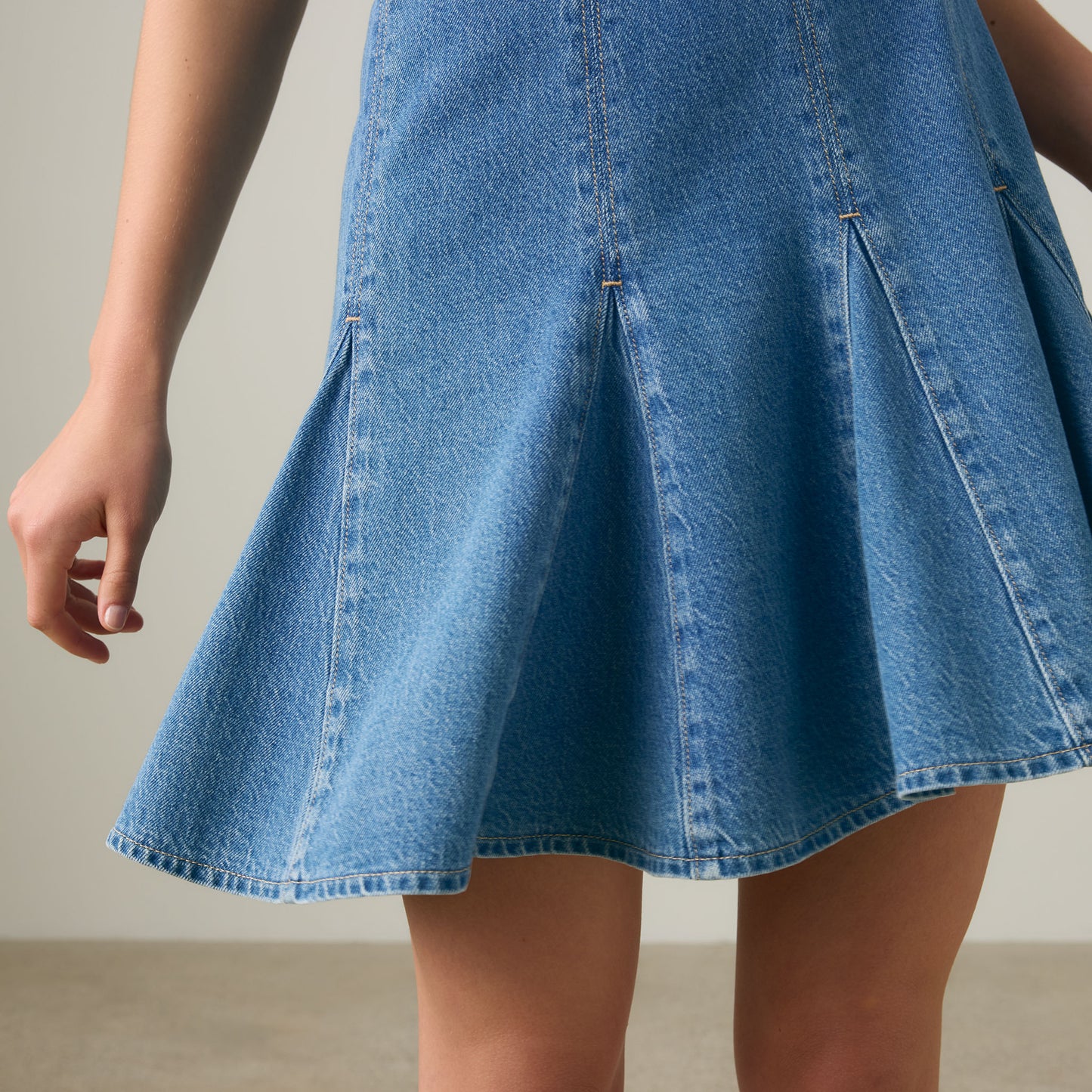Levi's® Women's Denim Godet Dress
