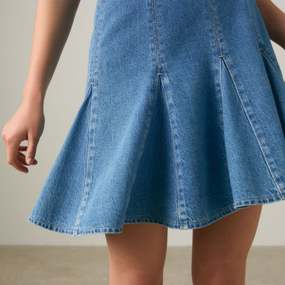 Levi's® Women's Denim Godet Dress