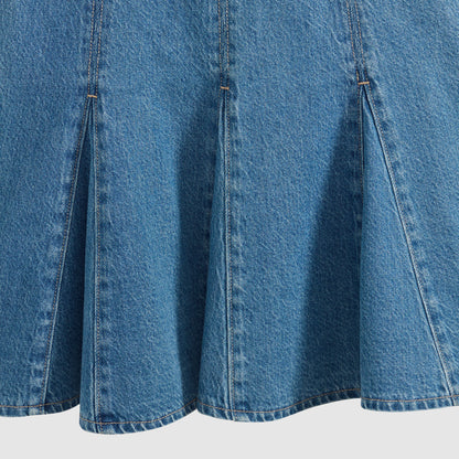 Levi's® Women's Denim Godet Dress