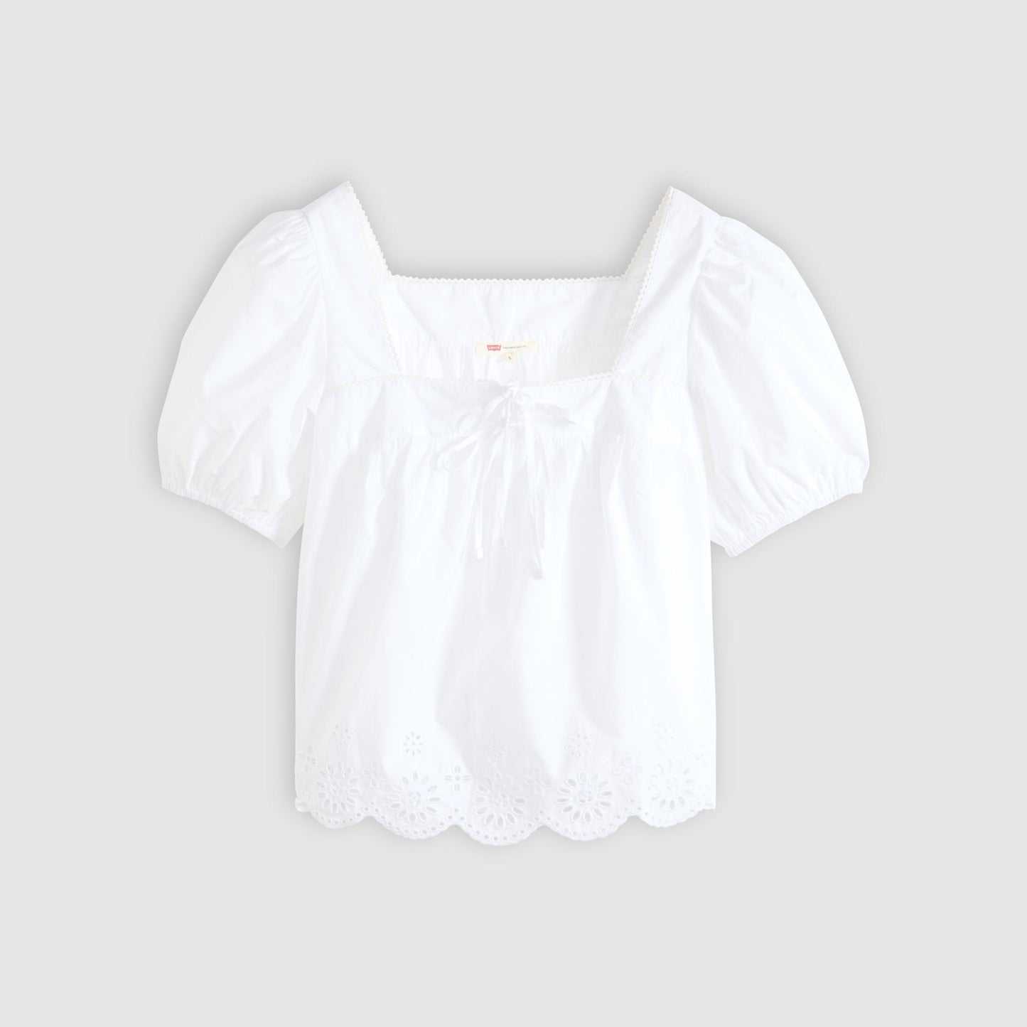 Levi's® Women's Darling Short-Sleeve Cutwork Blouse