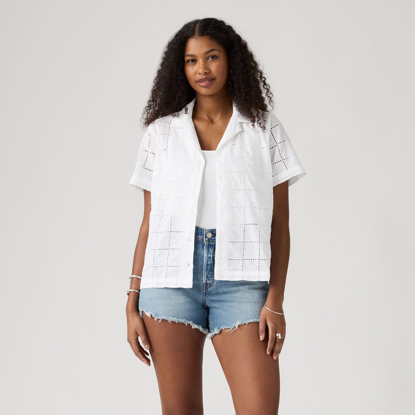 Levi's® Women's Albie Novelty Camp Shirt