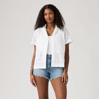 Levi's® Women's Albie Novelty Camp Shirt