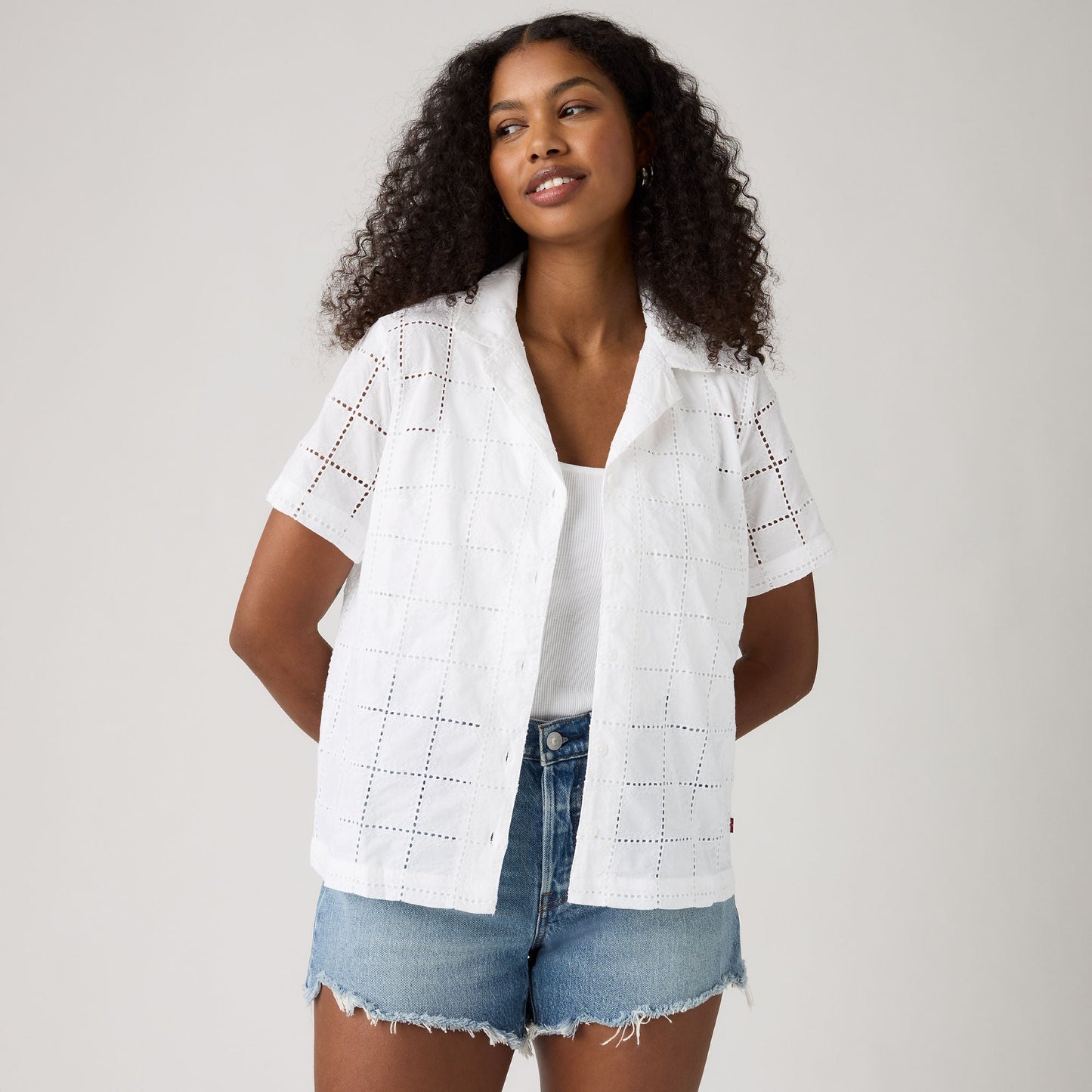 Levi's® Women's Albie Novelty Camp Shirt