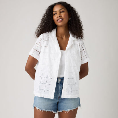 Levi's® Women's Albie Novelty Camp Shirt
