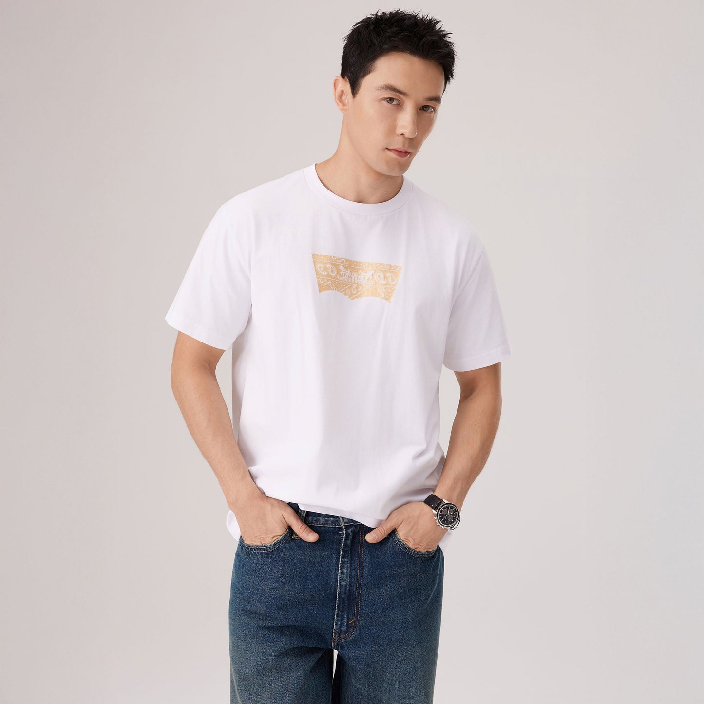 Levi's® Lunar New Year Men's Foiled Batwing Short-Sleeve Tee