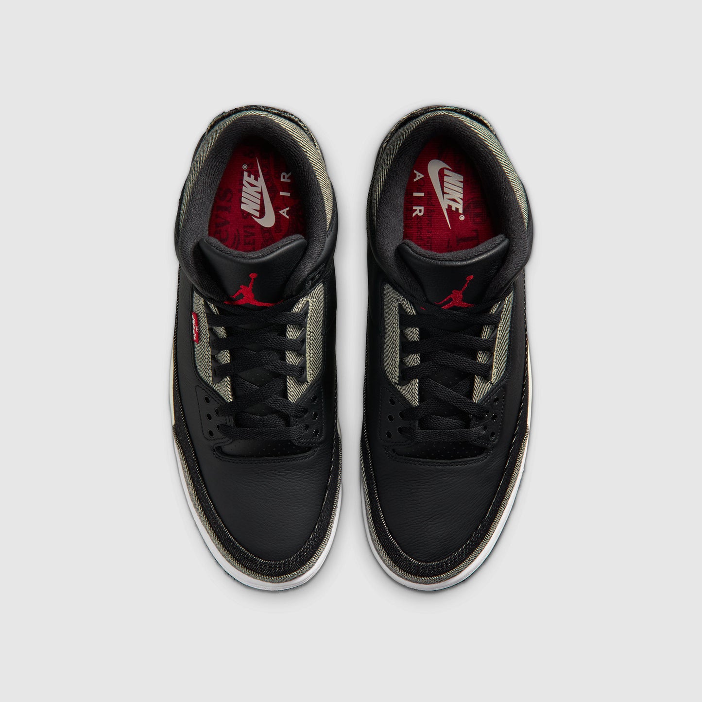 Air Jordan 3 x Levi’s® Black Denim Sneakers