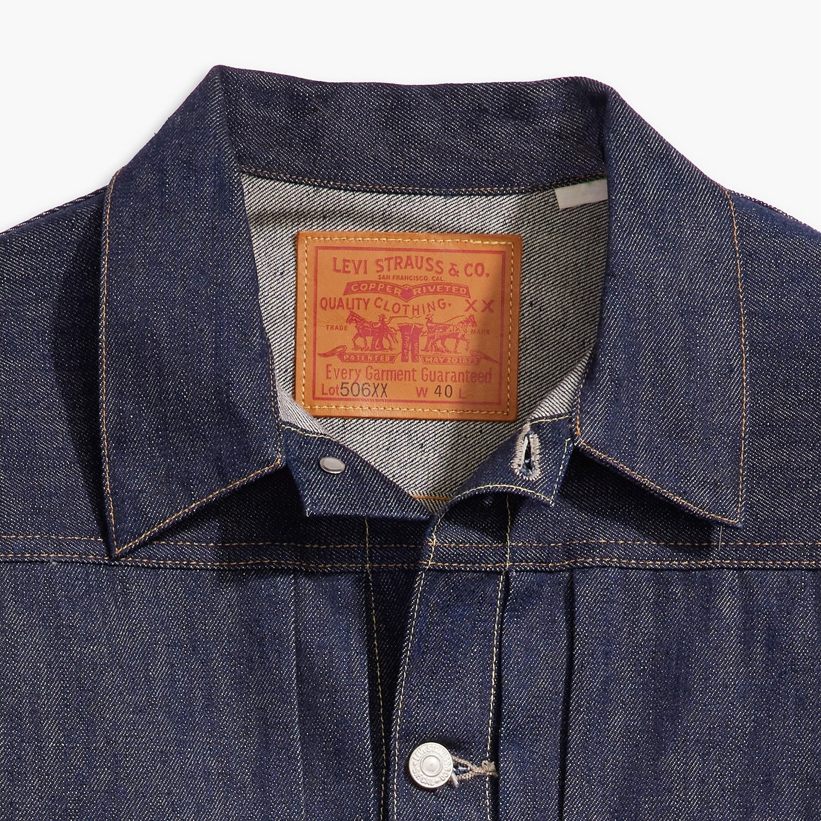 Levi's® Vintage Clothing Men's 1936 Type I Jacket - Indigo Rigid
