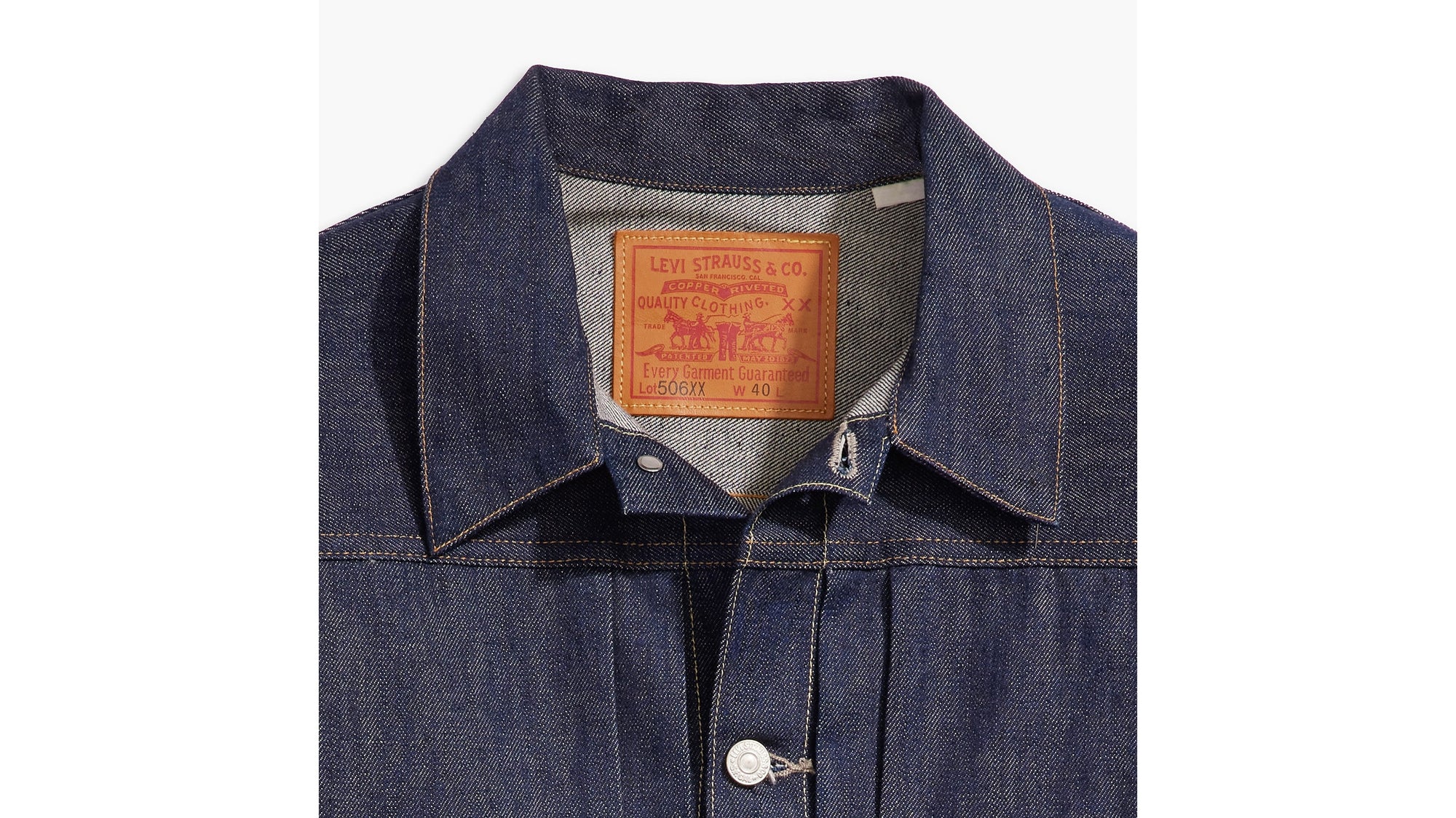 Levi's® Vintage Clothing Men's 1936 Type I Jacket - Indigo Rigid
