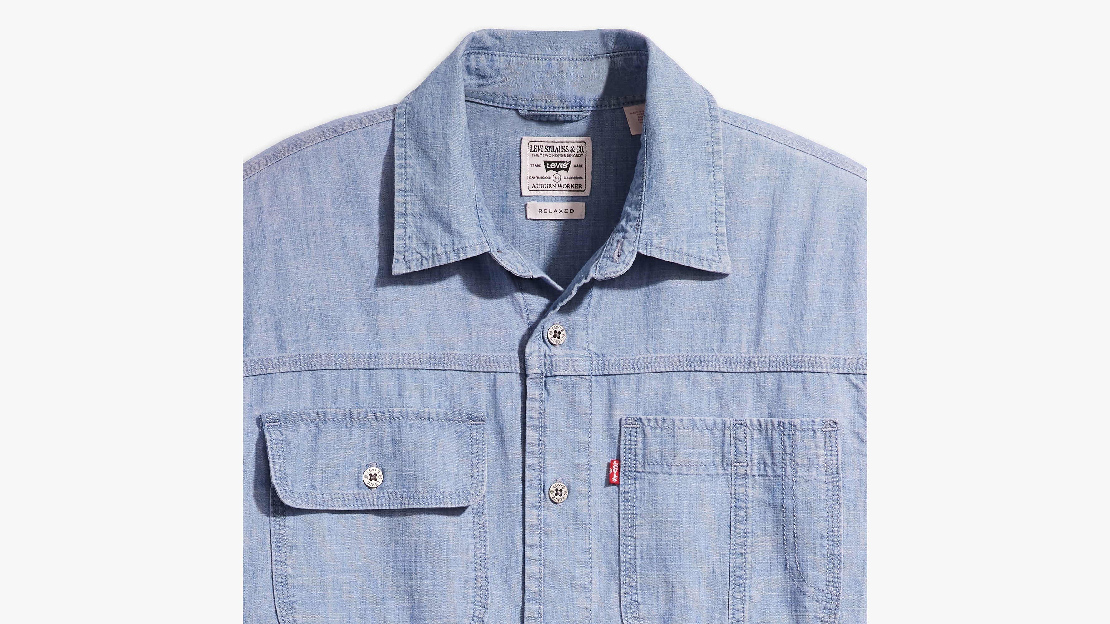 Levi's® Men's Long-Sleeve Auburn Worker Shirt - Main Image