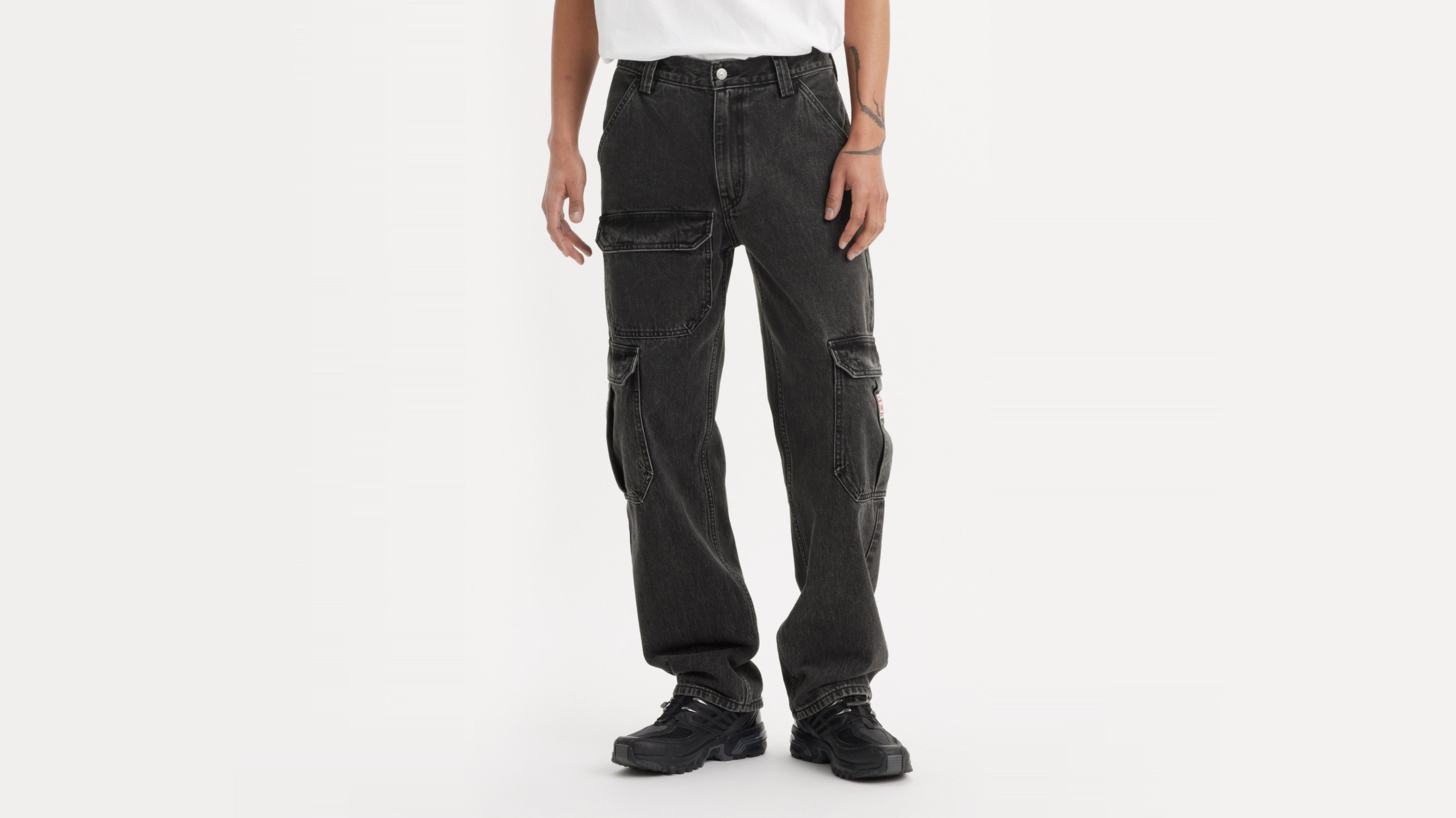 Levi's® Men's Stay Loose Cargo Pants - Darkly Wash Denim