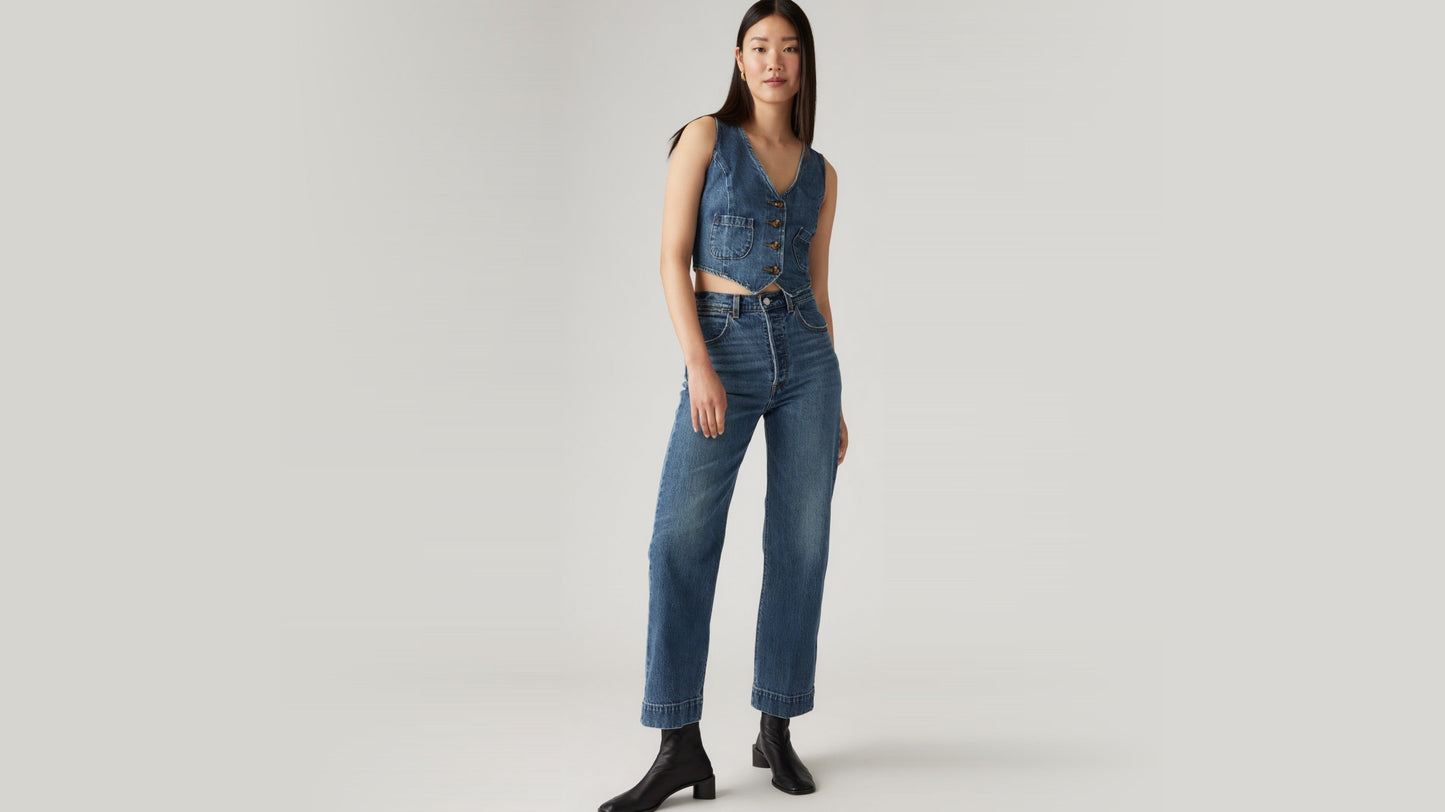 Levi's® Women's Ribcage Straight Ankle Tailored Jeans