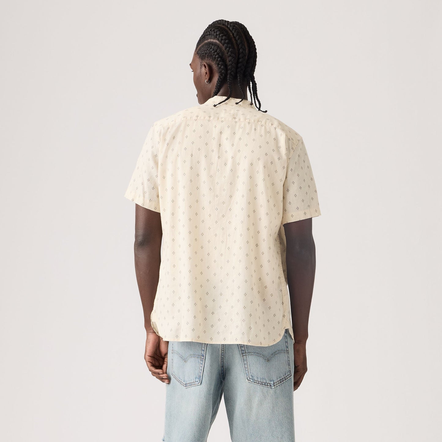 Levi's® Men's Short-Sleeve Banded Collar Shirt