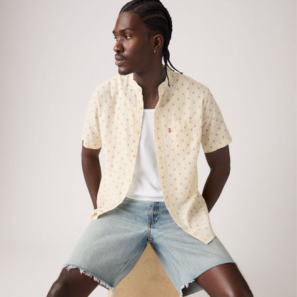 Levi's® Men's Short-Sleeve Banded Collar Shirt