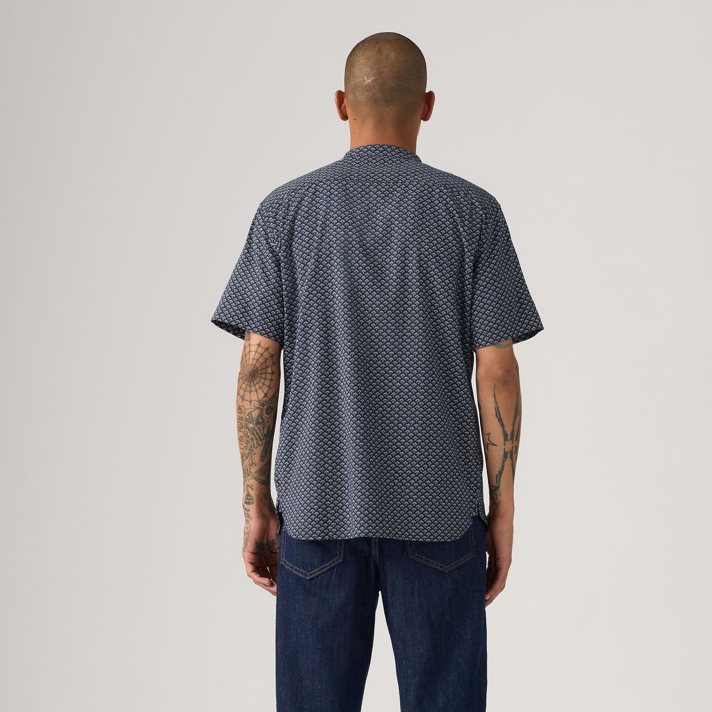 Levi's® Men's Short-Sleeve Banded Collar Shirt