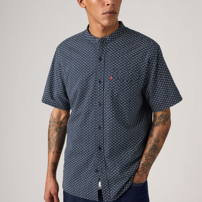 Levi's® Men's Short-Sleeve Banded Collar Shirt